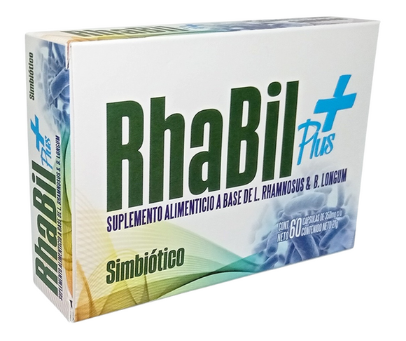 RhaBil Plus caja 60 capsulas Desacaf biotec